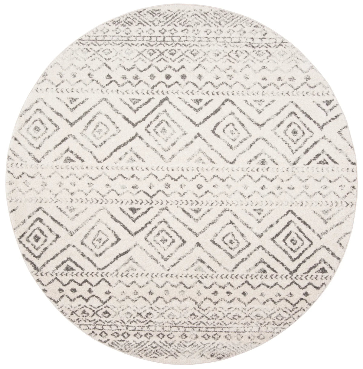 Safavieh Tulum 10'-0" x 10'-0" Rug in Ivory / Grey