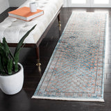 Safavieh Shivan 2'-2" x 8'-0" Rug in Blue / Rose