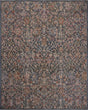 Loloi Winchester WNC-06 Traditional Power Loomed Denim, Sunset Rug - main flat
