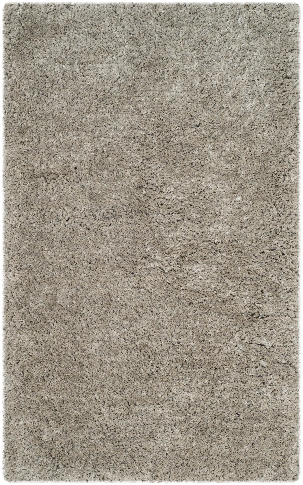 Safavieh Express Shag 3'-0" x 5'-0" Rug in Silver