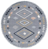 Safavieh Marrakesh 6'-7" x 6'-7" Rug in Grey / Multi