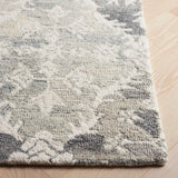 Safavieh Ebony 4'-0" x 6'-0" Rug in Grey / Ivory