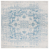 Safavieh Madison 6'-7" x 6'-7" Rug in Teal / Ivory