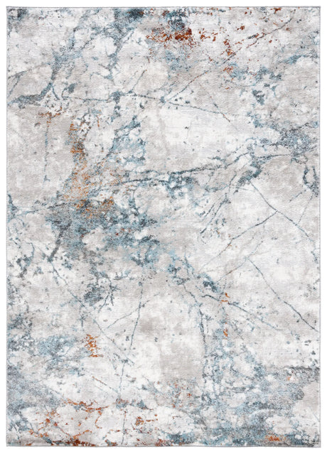 Safavieh Meadow 500 4'-0" x 6'-0" Rug in Grey / Blue