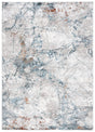 Safavieh Meadow 500 4'-0" x 6'-0" Rug in Grey / Blue