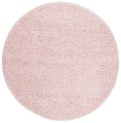 Safavieh Madrid Shag 200 5'-3" x 5'-3" Rug in Blush