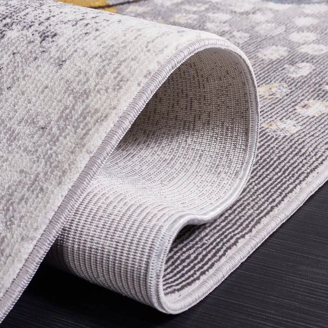 Safavieh Art Studio 4'-0" x 6'-0" Rug in Ivory / Blue