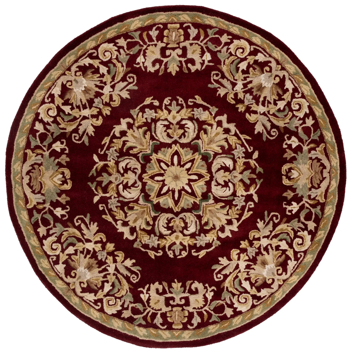 Safavieh Heritage 6'-0" x 6'-0" Rug in Red