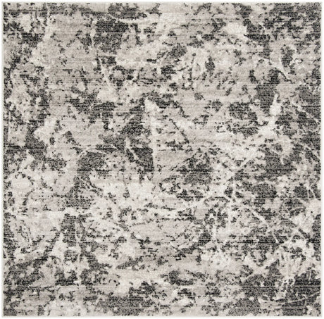 Safavieh Skyler 6'-7" x 6'-7" Rug in Charcoal / Ivory