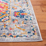 Safavieh Madison 4'-0" x 6'-0" Rug in Grey / Fuchsia