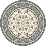 Dynamic Rugs Ancient Garden 57120 Beige/Light Blue Rugs - Round