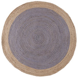 Safavieh Natural Fiber 5'-0" x 5'-0" Rug in Grey / Natural