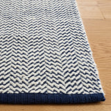 Safavieh Vermont 4'-0" x 6'-0" Rug in Navy / Ivory