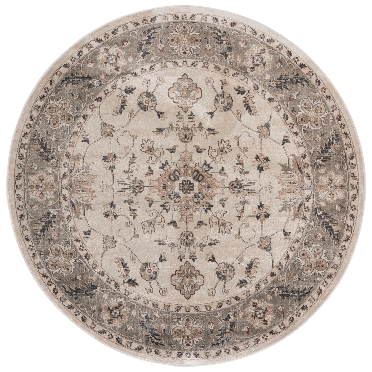 Safavieh Vintage 6'-0" x 6'-0" Rug in Stone / Mouse