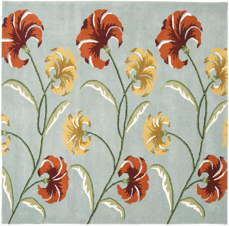 Safavieh Soho 6'-0" x 6'-0" Rug in Blue / Multi