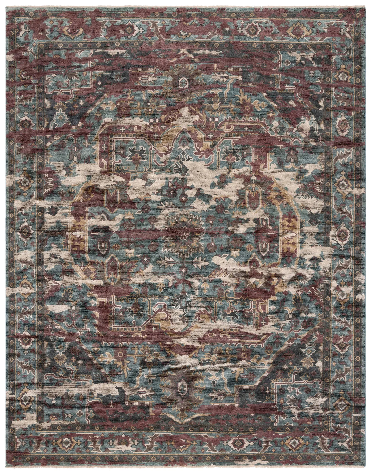 Safavieh Izmir 10'-0" x 14'-0" Rug in Blue / Light Brown