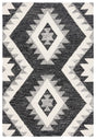 Safavieh Casablanca 4'-0" x 6'-0" Rug in Ivory / Black