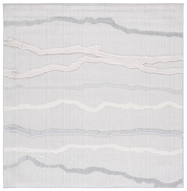 Safavieh Trends 6'-7" x 6'-7" Rug in Ivory / Grey