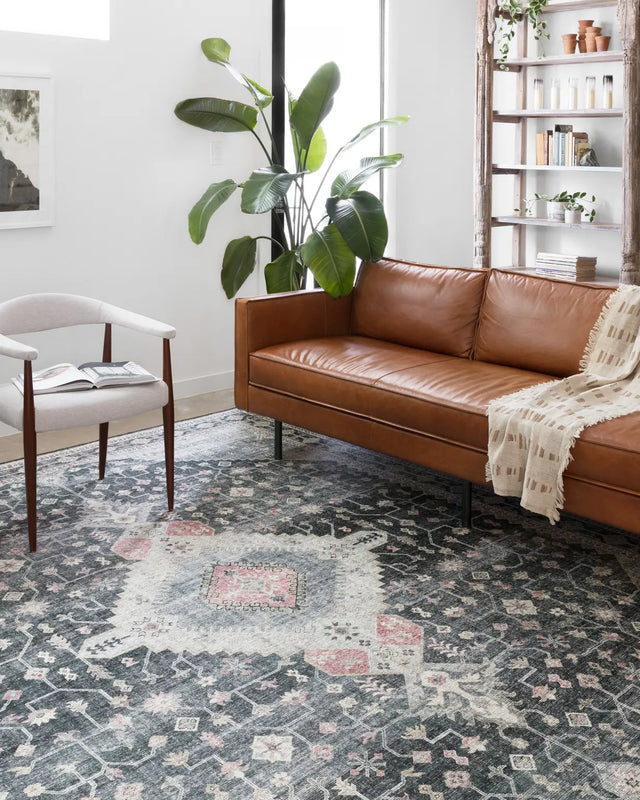 Loloi Skye Sky-02 Charcoal/Multi Rugs - room scene 1