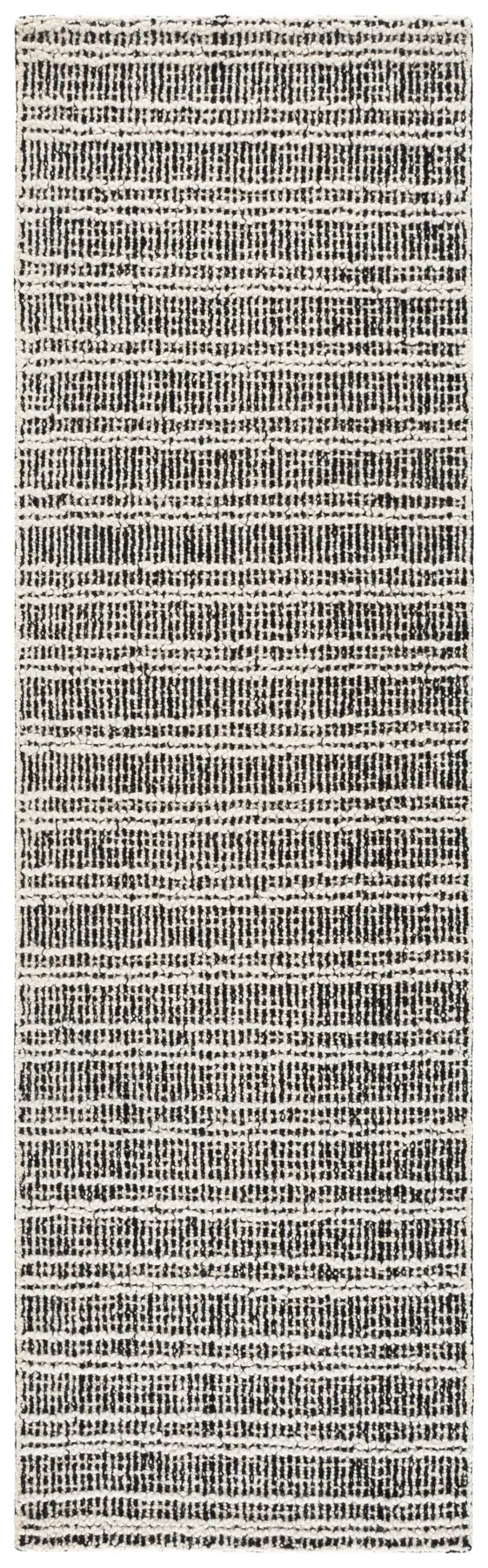 Safavieh Metro 2'-3" x 8'-0" Rug in Black / Ivory