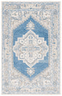 Safavieh Metro 4'-0" x 6'-0" Rug in Navy / Ivory