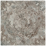 Safavieh Marquee 6'-0" x 6'-0" Rug in Grey / Ivory
