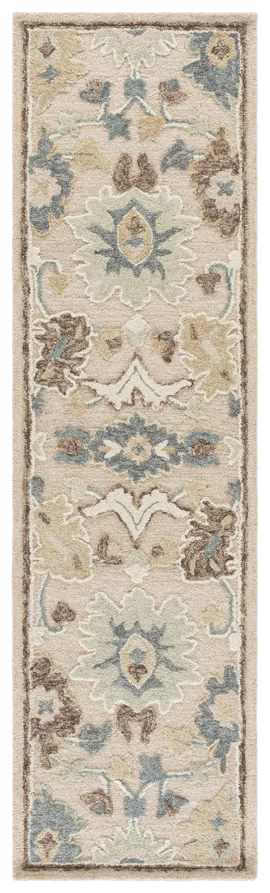Safavieh Ebony 2'-3" x 8'-0" Rug in Beige / Grey
