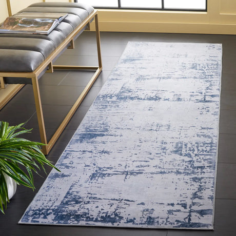 Safavieh Tacoma 2'-6" x 8'-0" Rug in Grey / Navy
