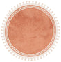 Safavieh Easy Care 3'-0" x 3'-0" Rug in Rust / Ivory