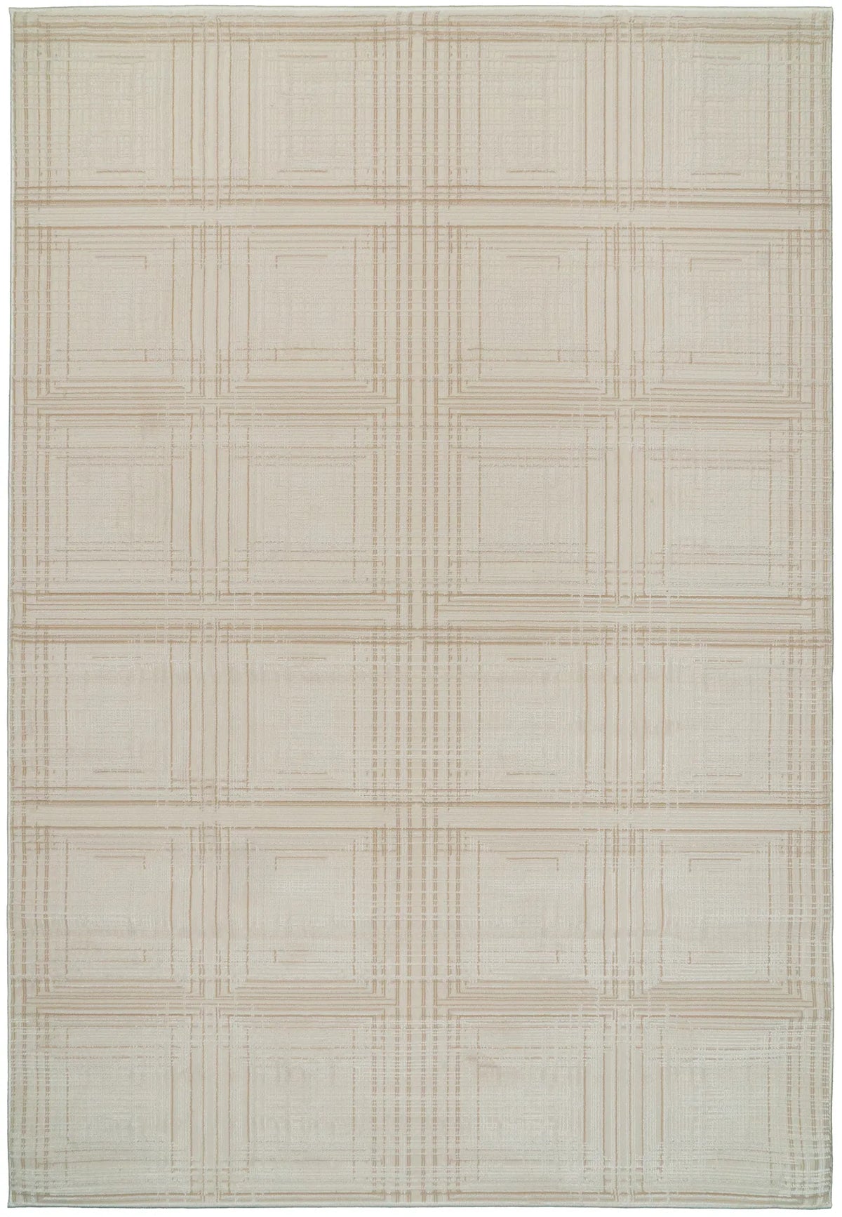 Dynamic Rugs Montrose 1780 Power Loomed Modern Cream/Beige Rug - Rectangular