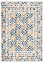 Safavieh Sunrise 4'-0" x 5'-7" Rug in Ivory / Blue Gold