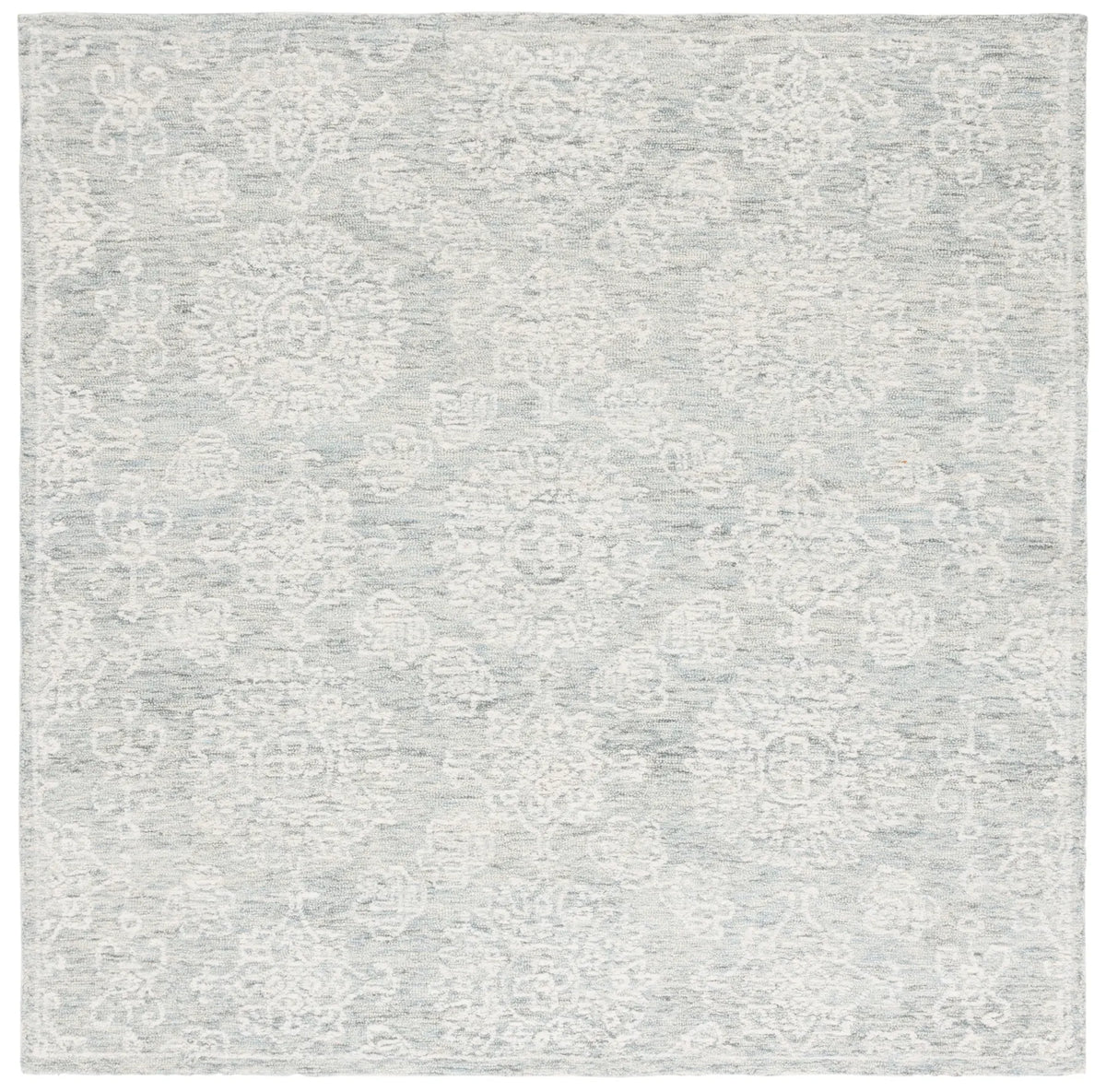 Safavieh Ebony 6'-0" x 6'-0" Rug in Ivory / Light Grey