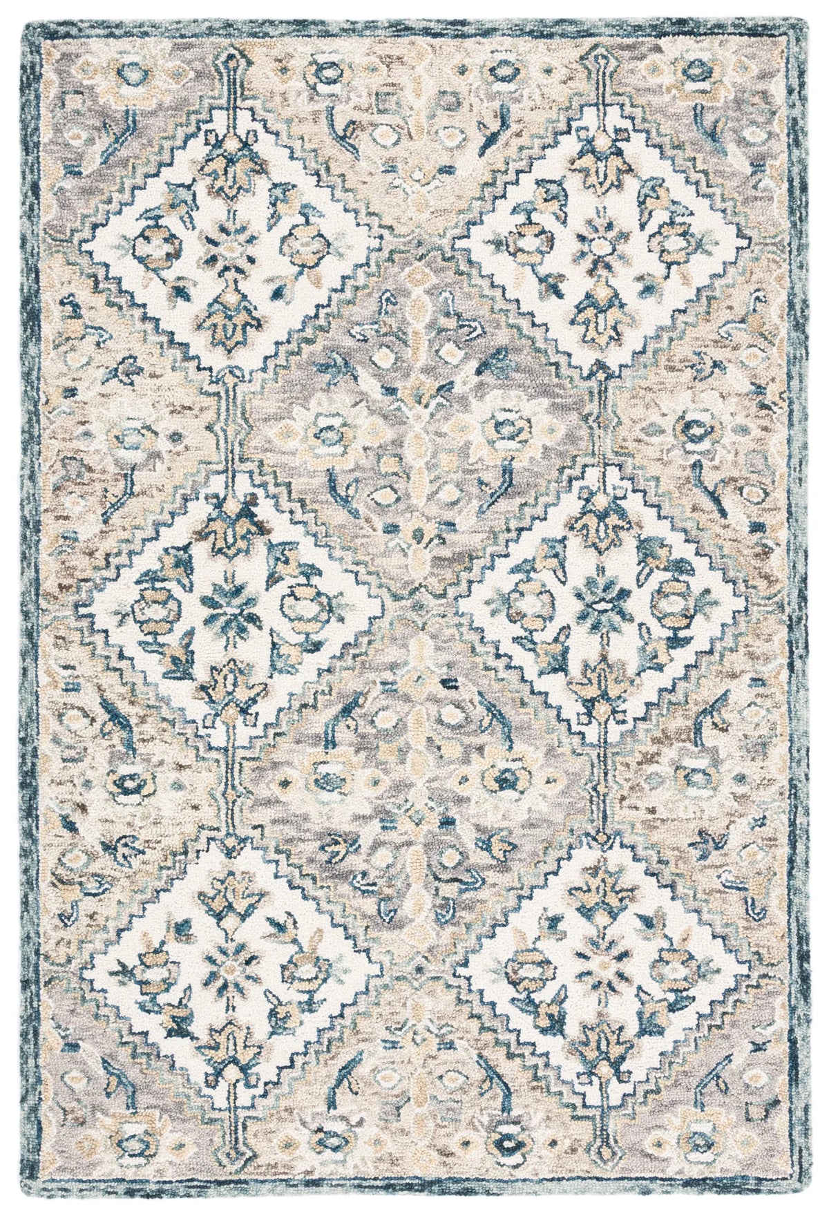Safavieh Aspen 4'-0" x 6'-0" Rug in Grey / Ivory