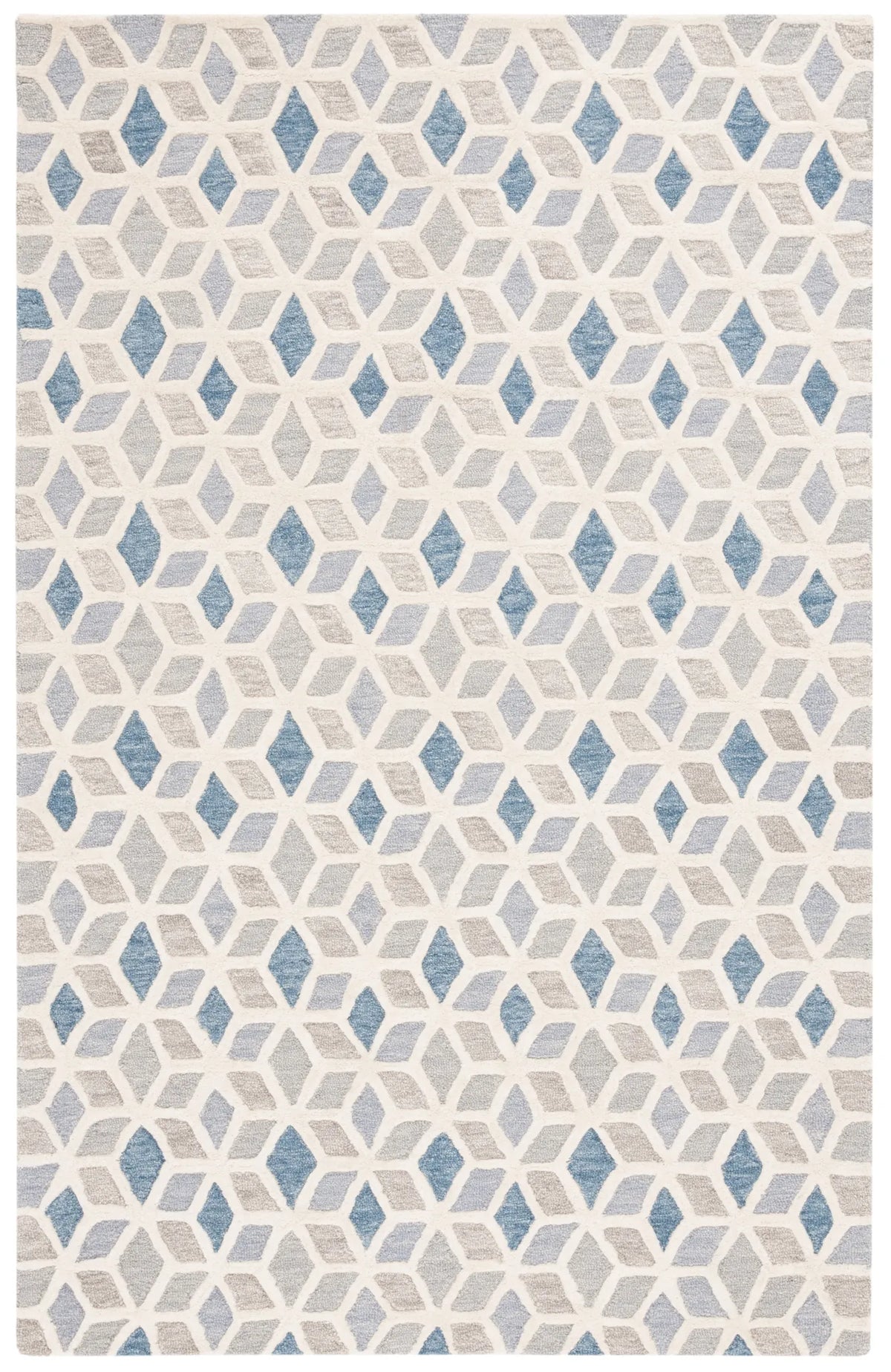 Safavieh Ebony 4'-0" x 6'-0" Rug in Ivory / Blue