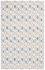 Safavieh Ebony 4'-0" x 6'-0" Rug in Ivory / Blue