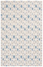 Safavieh Ebony 4'-0" x 6'-0" Rug in Ivory / Blue