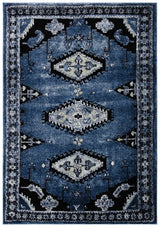Safavieh Vintage Hamadan 4'-0" x 6'-0" Rug in Blue / Black