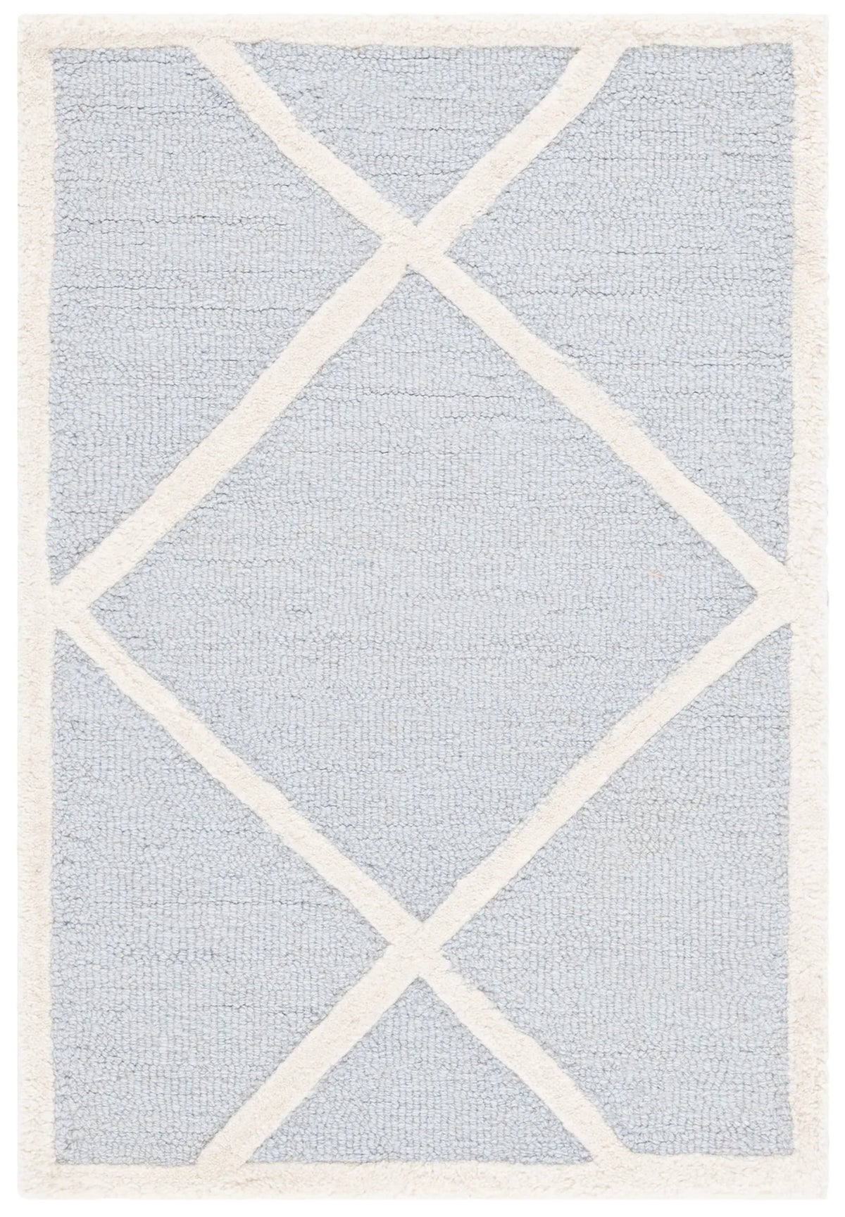 Safavieh Cambridge 2'-0" x 3'-0" Rug in Light Blue / Ivory