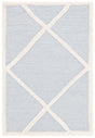 Safavieh Cambridge 2'-0" x 3'-0" Rug in Light Blue / Ivory