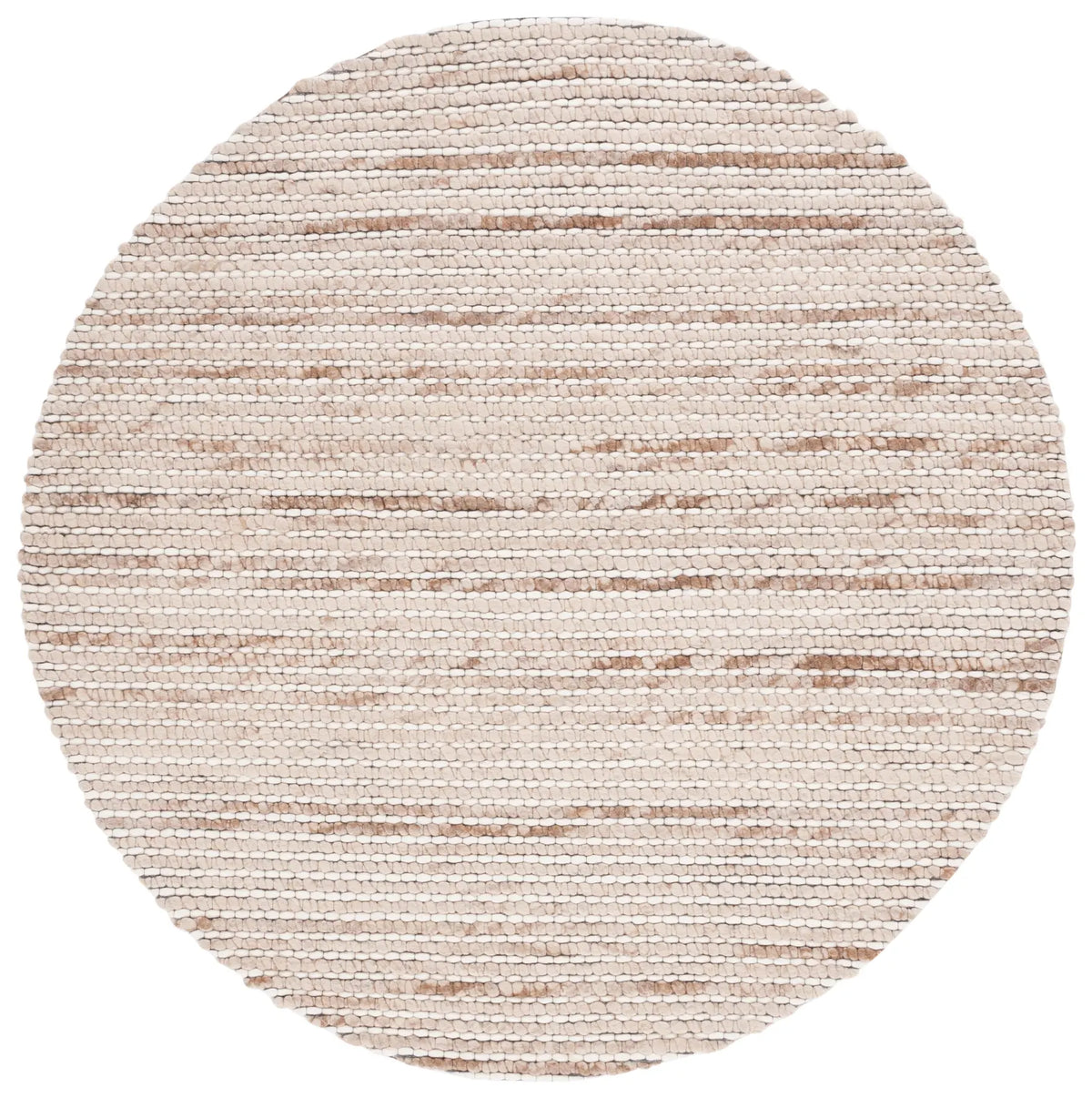 Safavieh Marbella 6'-0" x 6'-0" Rug in Taupe / Ivory