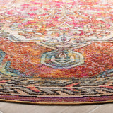 Safavieh Crystal 5'-0" x 5'-0" Rug in Orange / Light Blue