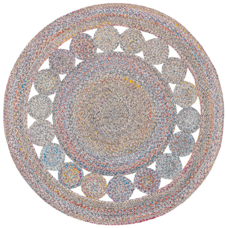 Safavieh Cape Cod 3'-0" x 3'-0" Rug in Yellow / Pink