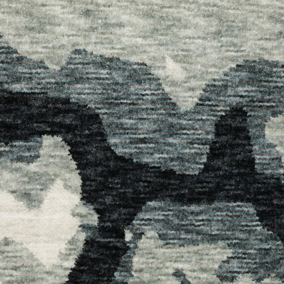 Oriental Weavers Sphinx ECHO ECH08 Blue Abstract Rugs - room scene 2