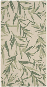 Safavieh Courtyard 2'-7" x 5'-0" Rug in Beige / Sweet Pea