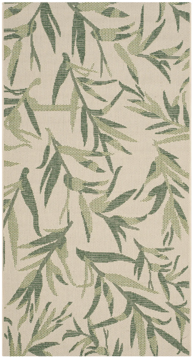 Safavieh Courtyard 2'-7" x 5'-0" Rug in Beige / Sweet Pea