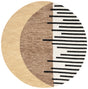 Safavieh Novelty 3'-0" x 3'-0" Rug in Brown / Beige