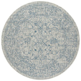 Safavieh Courtyard 6'-7" x 6'-7" Rug in Grey / Navy