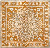 Safavieh Stone Wash 6'-0" x 6'-0" Rug in Copper