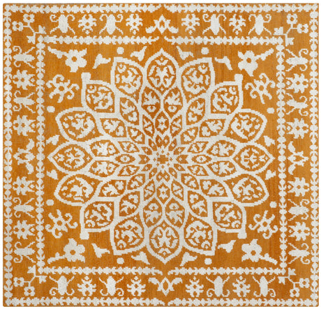 Safavieh Stone Wash 6'-0" x 6'-0" Rug in Copper