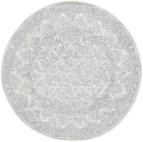 Safavieh Metro 6'-0" x 6'-0" Rug in Grey / Ivory